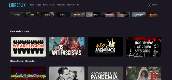 Libreflix: A plataforma brasileira para assistir filmes, séries e  documentários DE GRAÇA!